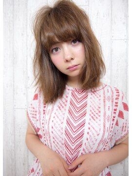 アズーア ヘアーアンドスパ(azure hair&spa) ボサかわ☆ロブスタイル