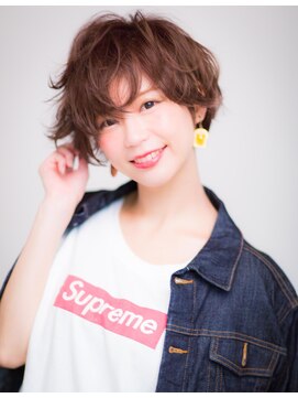 タヤ イオン新百合ヶ丘店(TAYA) シースルーバングで魅せるショートボブ