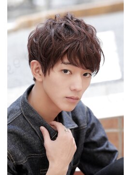 イグレックビス(igrek bis) IGREKBISツーブロック×無造作×ネープレス×マッシュショート