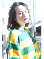 ファースト 仙台店(first) レイヤーボブ×アッシュシルバー