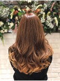 似合わせ☆バレイヤージュカラー