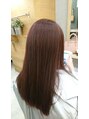 オーブ ヘアー ニーナ 麻生店(AUBE HAIR nina) ツヤ感のあるカラー目指します。