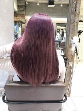 トルネード(TORNADO) 外国人風韓国風ハイトーンカラー チェリーピンク ヨシンモリM322