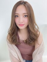 ルービック 難波(Rubik's)&nbsp;グレージュ/デジパ/抜け感ヘア/ロングヘア