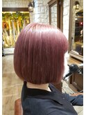 ミニボブ×ライトピンク