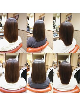 ネオリーブチノ 登戸店(Neolive cino) 髪質改善酸熱TR 超音波ハホニコTRミディアム美髪