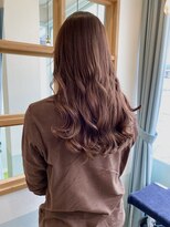 アミトヘアアンドサロン(amito hair&salon)&nbsp;うっとろりんなぷる艶ロング/ピンクベージュ
