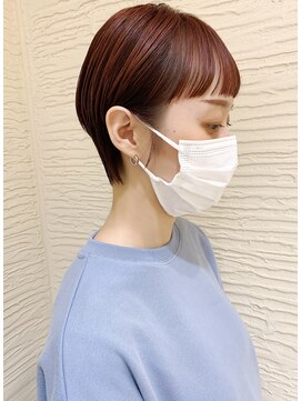 モリオ フロム ロンドン サッポロファクトリー店(morio FROM LONDON) 【morio】大人かわいいワイドバング耳かけショート