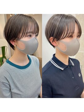 サンドシーン(sand scene) @abiru_sand[原宿表参道駅/マッシュ/くびれヘア/メルティカラー]