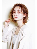 クシュ 所沢西口プロぺ通り(kusyu... )&nbsp;ウルフショートボブウルフココアベージュ/黒髪/グレージュカラー