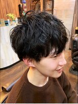 エイト ヘアワークス シンテラ(EIGHT HAIR WORKS SHIN TERA) マッシュパーマ