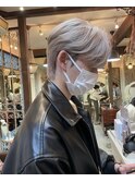 【お客様ヘア】大人気！シースルーマッシュ&ホワイトベージュ