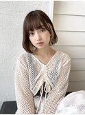 耳掛けワンカールボブ