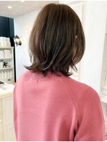 キャアリー(Caary)&nbsp;福山市美容室Caary 人気夏ベージュカラーレイヤーミディアム