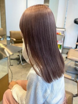 サンクプロジェクト(cinq PROJECT) ミルクティーベージュダブルカラーケアブリーチハイライト