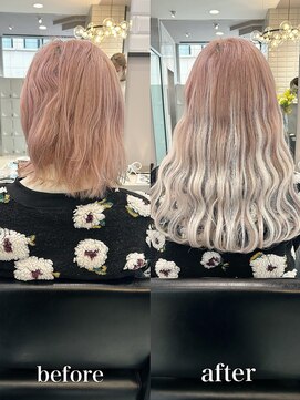 リリー(Lilley) 【lilley 稲永麻衣】エクステ+ブリーチ+天神韓国ヘア