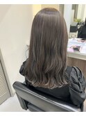 グレージュハイライトカラー