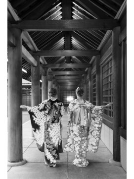 ヘアメイク ジェイエム 振袖 色打掛 撮影