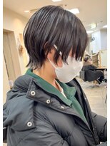 ソソ(soso)&nbsp;【soso 伊勢田】ショートウルフ【横浜/ブリーチ】