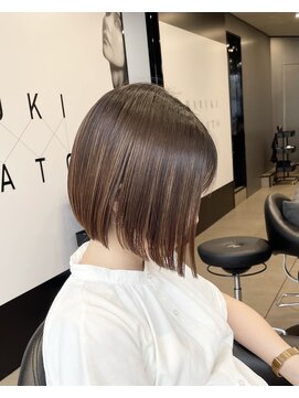 ハルキ ミナト ジャパン オオサカ(HARUKI MINATO japan OSAKA) ミニボブ 20代30代40代ヘア 小顔 大阪ボブ 梅田