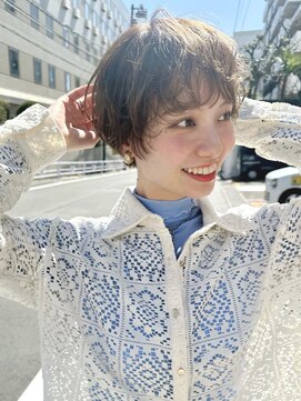 ユーリー(juurii) ヘルシーなふんわりパーマのマッシュショート