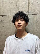 アンシェル(an-ciel)&nbsp;ツーブロックマッシュパーマ