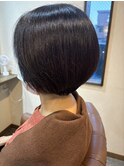 丸みショート