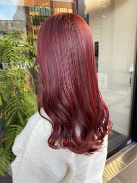 カルディアルッソ(CARDIA LUSSO) 艶レッド