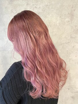 ヘアーアトリエ ラフェル(hair atelier Rafel) フェミニンピンク