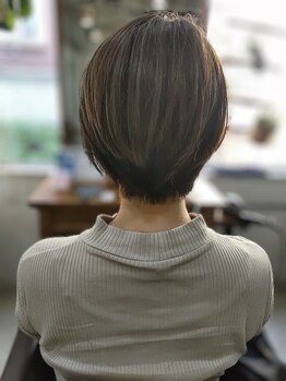 スノー(Snow)の写真/再現性の高い技術でなりたい自分に◎骨格や髪質を見極めたカットで、お手入れのしやすいスタイルをご提案＊