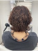 ショートレイヤー/スパイラルパーマ