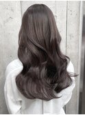 フェミニンカール大人ヘアモテ髪前髪パーマオフィスヘア