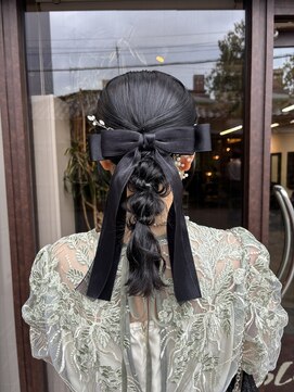 コレット ヘアー 大通(Colette hair) ヘアセット/ヘアアレンジ/編み下ろし/結婚式ヘア