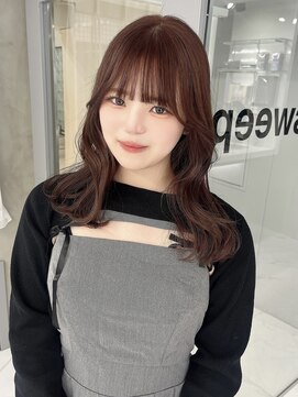 スウィープ(sweep) ツヤ感たっぷりミルクティーカラー