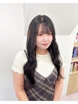ガルボヘアー 心斎橋店(garbohair)&nbsp;心斎橋プルエクステ韓国風ロングヘアーレイヤーカット