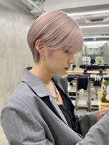 ヤイエ 青山店(yiye)&nbsp;前下がりショートハンサムショートボブくびれショートハイト