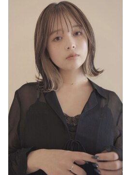 シーク バイ ベル 千葉(Seek by Belle) #ミディアム #ボブ #暗めカラー #イメチェン