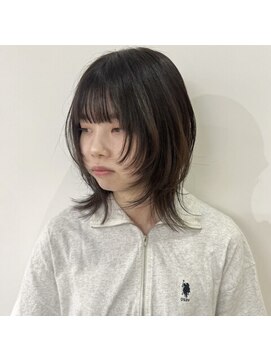 ニコ シモノセキ(NIKO Shimonoseki) 【NIKO】レイヤーカット／ウルフカット/ミディアム