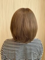 ビス ヘア アンド ビューティー 西新井店(Vis Hair＆Beauty)&nbsp;大人可愛いブリーチなし透明感ミルクティーベージュカラー