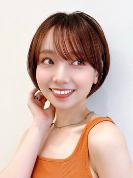 セイドット オモテサンドウ(Say. omotesando) Say.ショートレイヤーショートコーラルオレンジローズブラウン