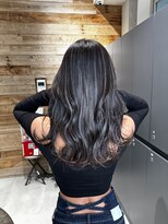 ベイショア(Bay Shore NY)&nbsp;ハイライトカラーコントラストハイライトグレージュカラー