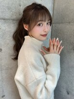 ロンド マーレ 天神大名店(Lond mare) 黒髪/オリーブグレー/小顔/ココアベージュ/レイヤーカット