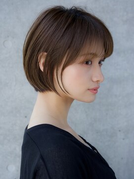 エインアンリー 表参道(AIN.ANLY.) 前髪あり大人小顔ショートボブ 30代40代50代【AIN.表参道】川原