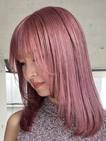 アルカナ 明治神宮前原宿(ARCANA) ピンクカラー/ピンク/ハイトーン/ブリーチ/原宿/渋谷