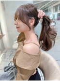 レイヤーカットで小顔印象！顔周りデザインがポイント/川崎96