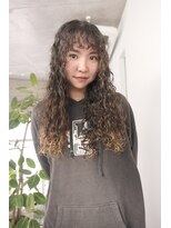 ニーム 栄(nimes) kaon ロングパーマ ハードパーマ