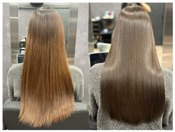 シンシア ドゥエ 新宿(CYNTHIA DUE)の写真/「毎朝アイロンが手放せない」「広がりが気になる」「ツヤが出ない」そんな髪のお悩みを美髪へ導く◎