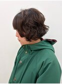 ピンクベージュ/ニュアンスカラー/レイヤーボブ/松戸駅