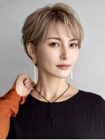 ハーツ(Heart's)&nbsp;白髪ぼかし脱白髪染め大人ショート40代50代60代