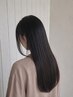 髪質改善酸性ストレート(フル)+デザインカット20900